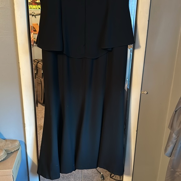 Alexander by Daymor Black Mother of the Groom Gown - Size 20 MAKE AN OFFER - Picture 7 of 12